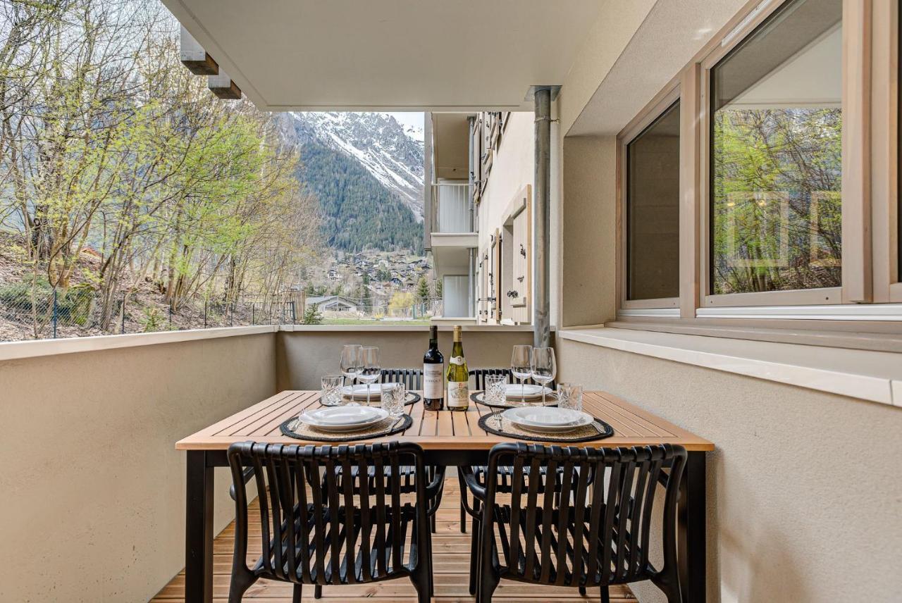 White Pearl A02 - Alpes Travel - Chamonix - Sleeps 4 Apartment Exterior foto